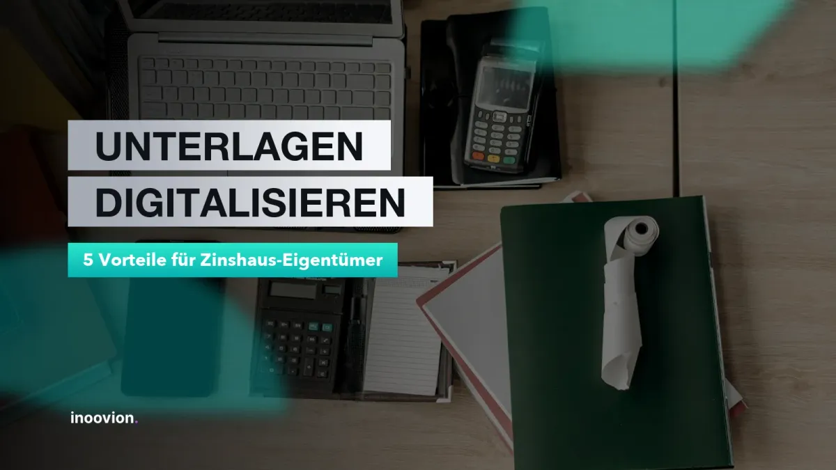 Till Krüger erklärt, warum Eigentümer von Zinshäusern ihre Unterlagen digitalisieren sollten