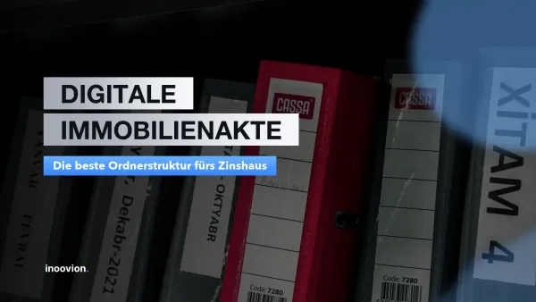 Till Krüger erklärt, wie Eigentümer ihre digitale Immobilienakte für Zinshäuser sauber strukturieren