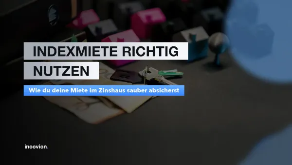 Tom Kinne erklärt, wie eine Indexmiete Zinshäuser gegen allgemeine Kostensteigerungen absichert
