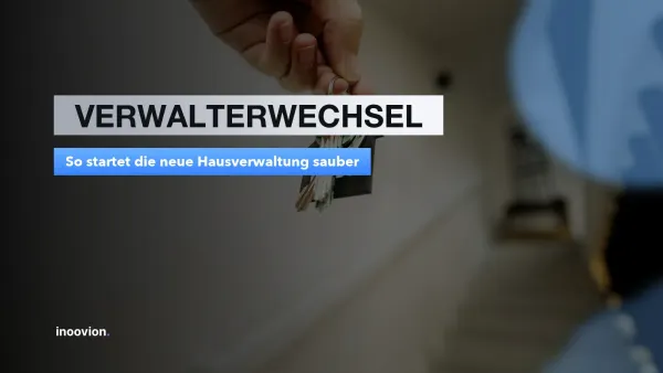 Hausverwaltung wechseln und den Verwalterwechsel strukturiert durchführen